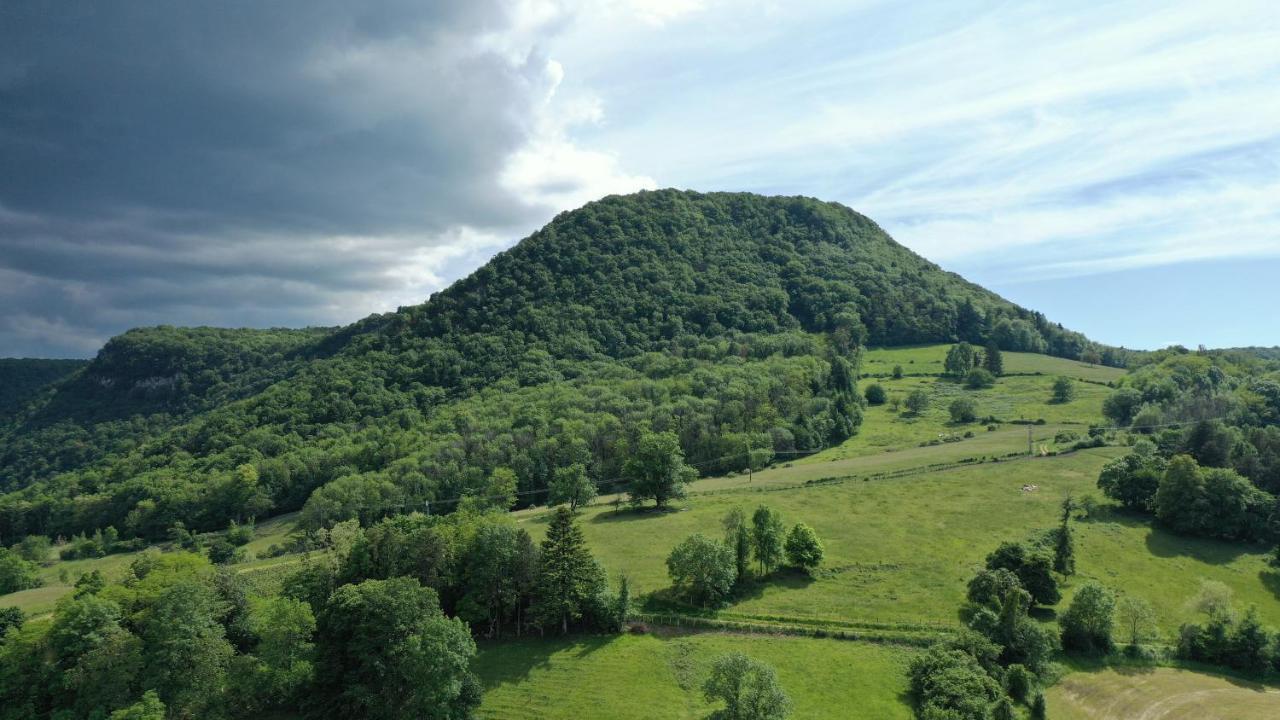 Domaine De Bellevue Gite Du Mont Poupet Marnoz ภายนอก รูปภาพ